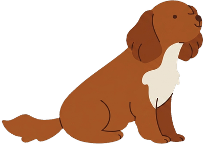 Silhouette kleiner Hund